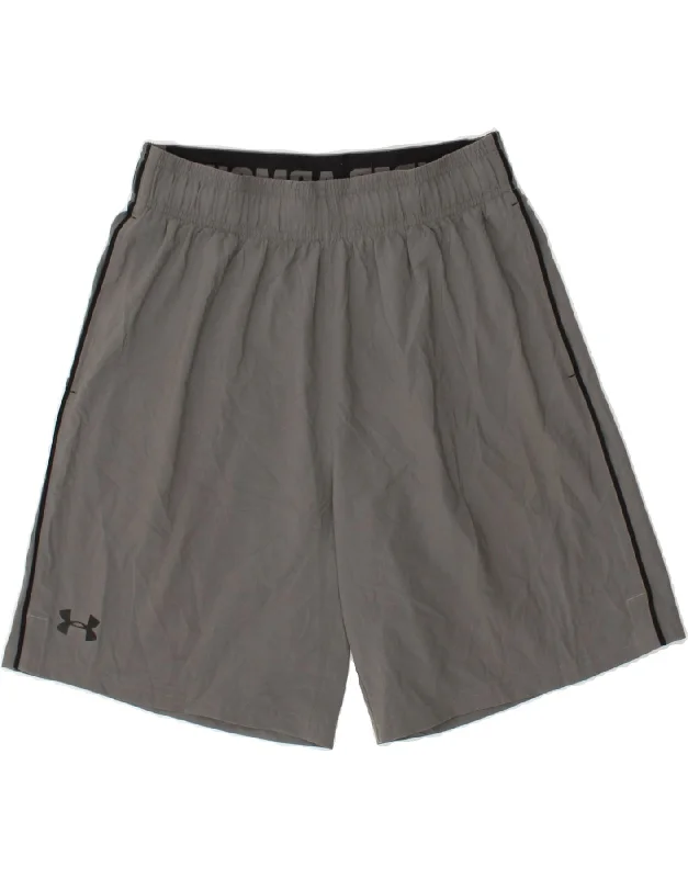 UNDER ARMOUR Mens Graphic Sport Shorts Medium Grey