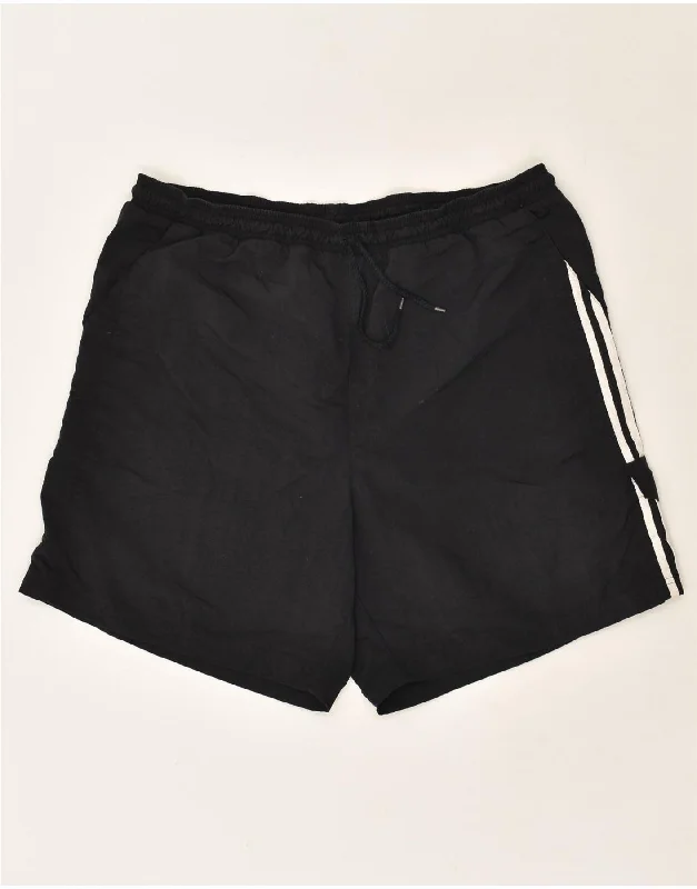 ADIDAS Mens Sport Shorts 2XL Black Polyester