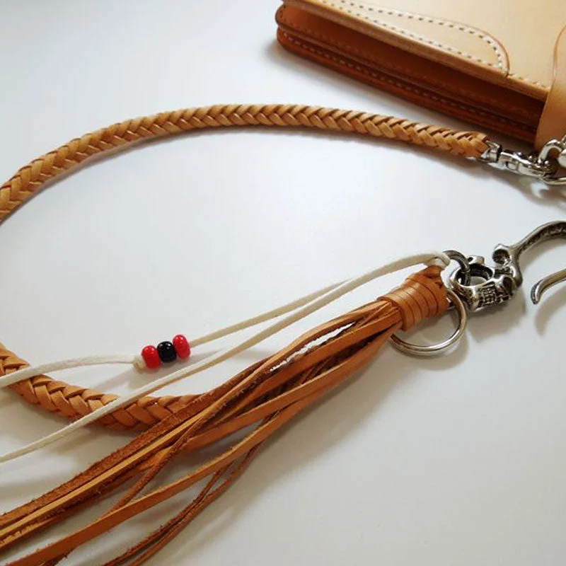 Handmade Leather Braided Biker Trucker Wallet Chain Hook for Chain Wallet Biker Wallet Trucker Wallet Handmade Leather Braided Biker Trucker Wallet Chain Hook for Chain Wallet Biker Wallet Trucker Wallet