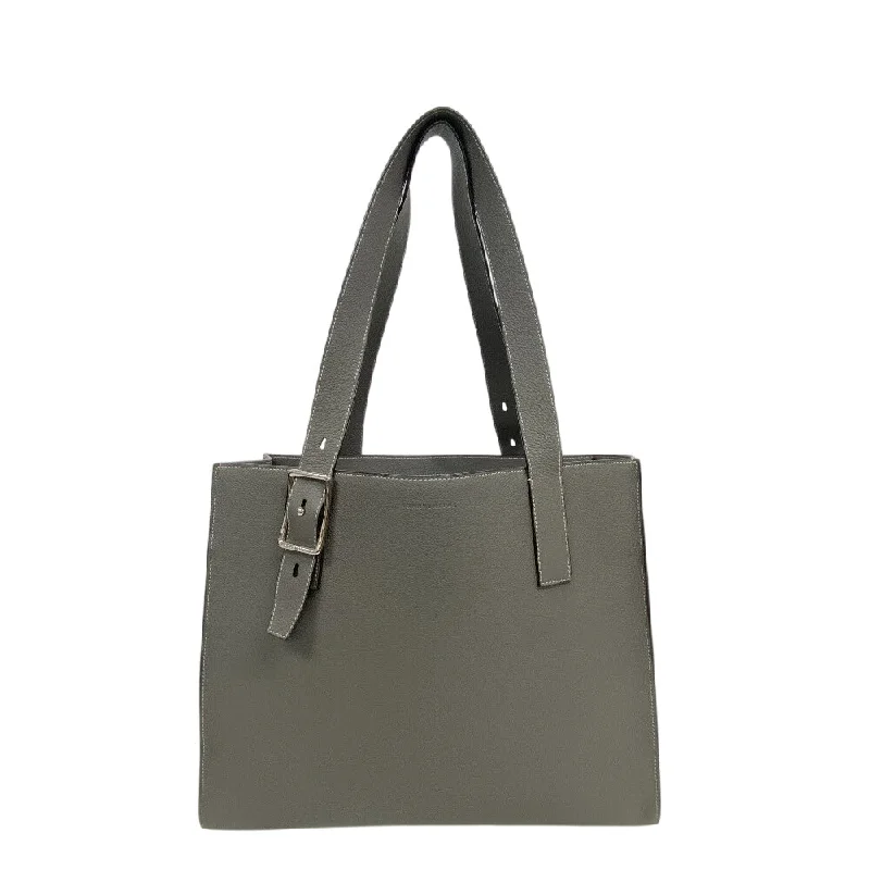 BONAVENTURA Handbag Leather, Epi Leather gray Nicolas Women Used Authentic