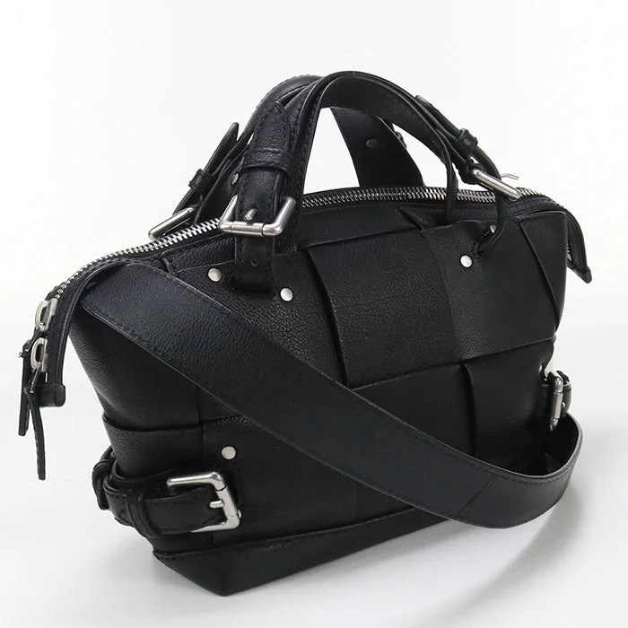 BOTTEGA VENETA 2WAY handbag shoulderbag Arco leather Black Women