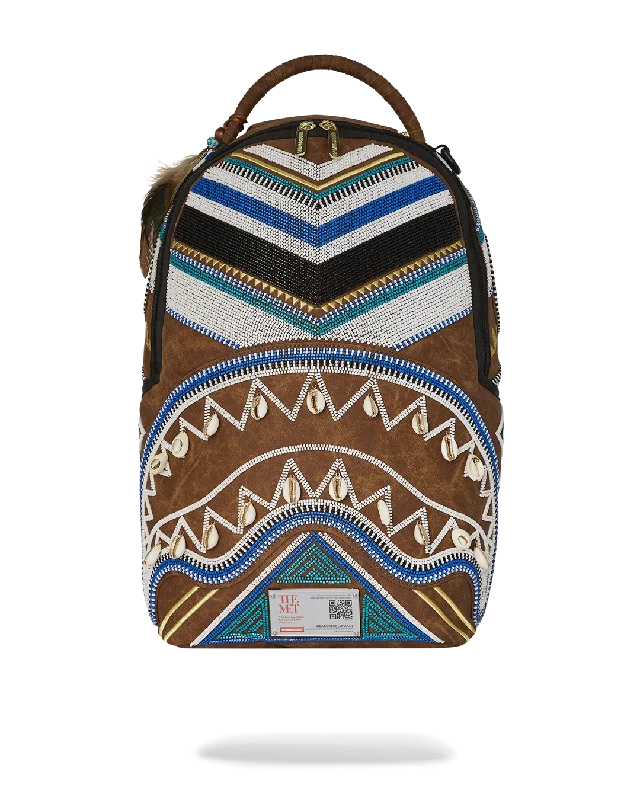 THE MET KUBA KINGDOM HEADDRESS BACKPACK