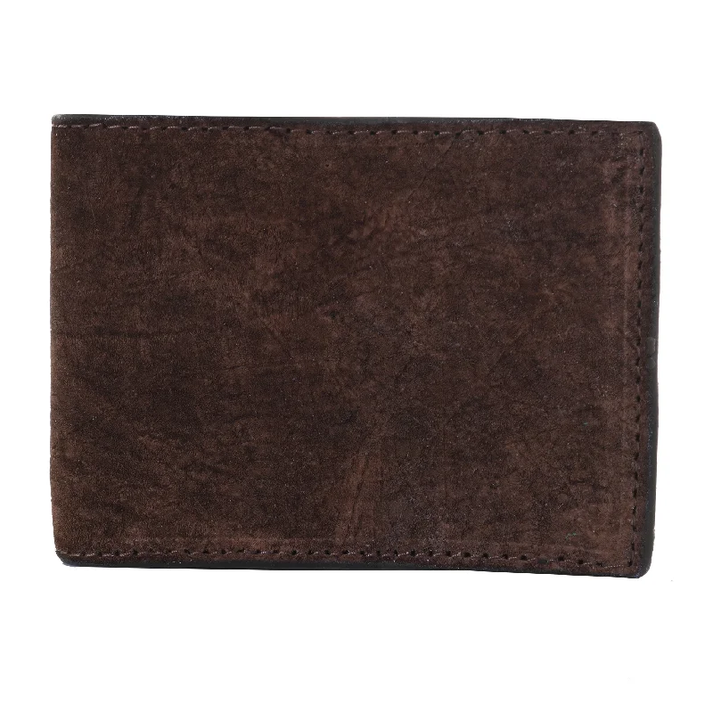 BF67 - Genuine Chocolate Hippo Bifold Wallet