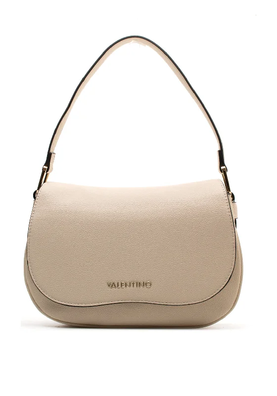 Valentino Cortina Shoulder Bag, Ecru