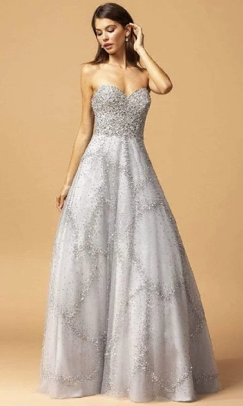 Aspeed Design - L2260 Sweetheart Beaded A-Line Simple Prom Dress