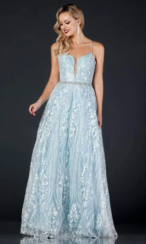 Aspeed Design - L2373 Lace A-Line Simple Prom Dress