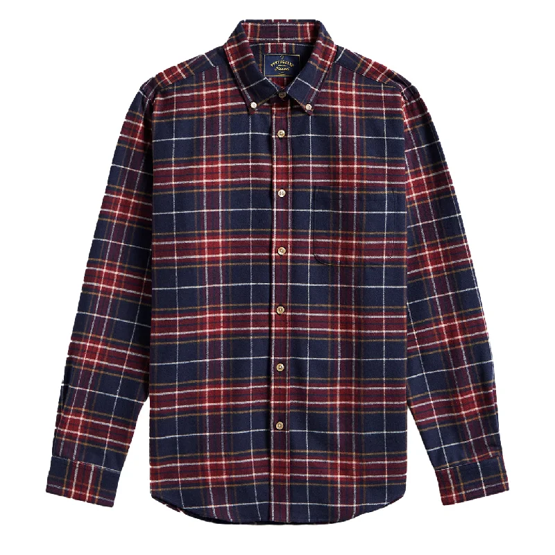 Portuguese Flannel Station Shirt Blue / Red